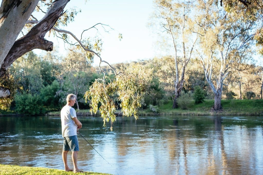 Fishing the Murray